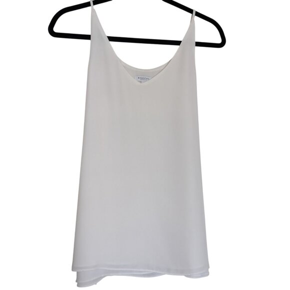 REITMANS Sleeveless Thin Strap White Top Women's Size M - Picture 1 of 6